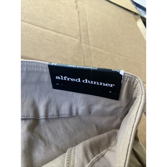 Alfred Dunner Cactus Ranch Dress Pants, Size 14 Stone NWT Women's Pull On Pants - Picture 5 of 7